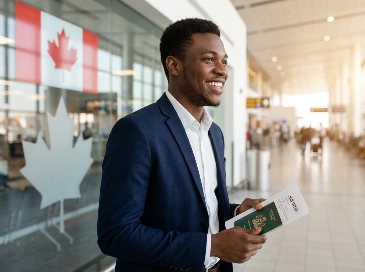 Nigerian professional getting Canadian work visa sponsorship LMIA